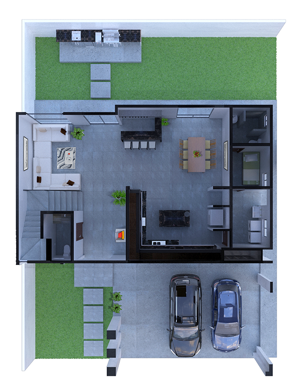 Residencia en Carretera Nacional | AURA Residencial